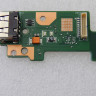 Плата с USB и кнопкой включения для ноутбука Asus B53S 90R-N6RUS1000Y ( B53S USB_BD./AS )