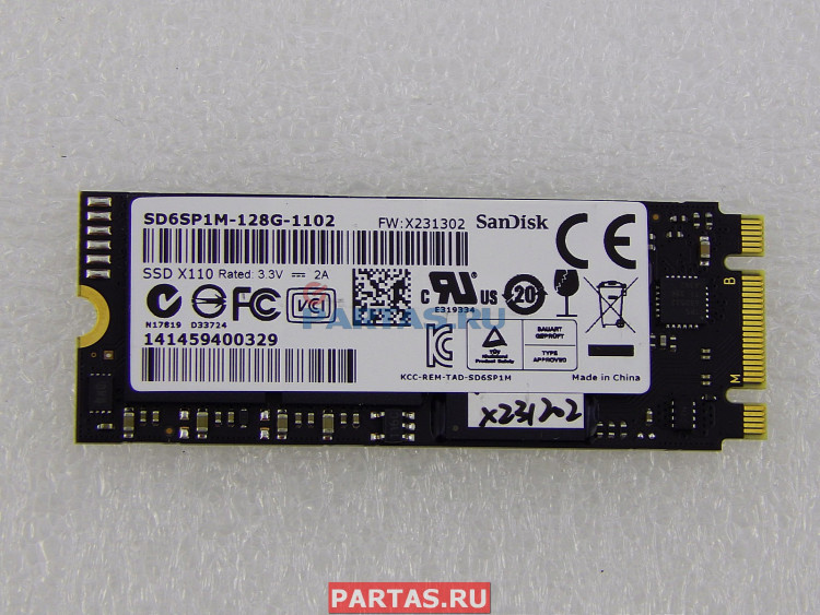 SSD диск SD6SP1M-128G 03B03-00033600