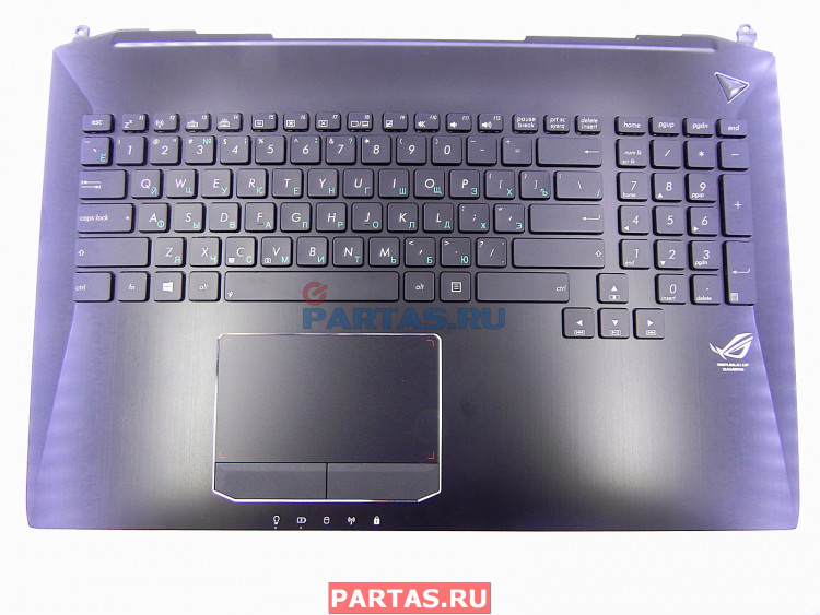 Топкейс с клавиатурой для ноутбука Asus G750JM 90NB04J1-R31RU1