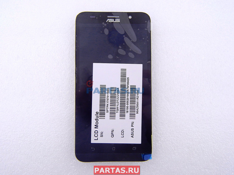 Дисплей с сенсором в сборе для смартфона Asus Zenfone 2 ZE551ML 90AZ00A1-R21000 ( ZE551ML LCD+FRONT CASE MOD ) 