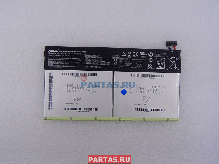 Аккумулятор C12N1406 для планшета Asus Transformer Book T100 0B200-00720500 ( T100 BATT/PANA POLY/C12N1406 )