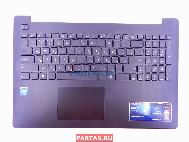 Топкейс с клавиатурой для ноутбука Asus X553MA 13NB04X1AP0721_ ( X553MA-1A TOP CASE US SUB ASSY )