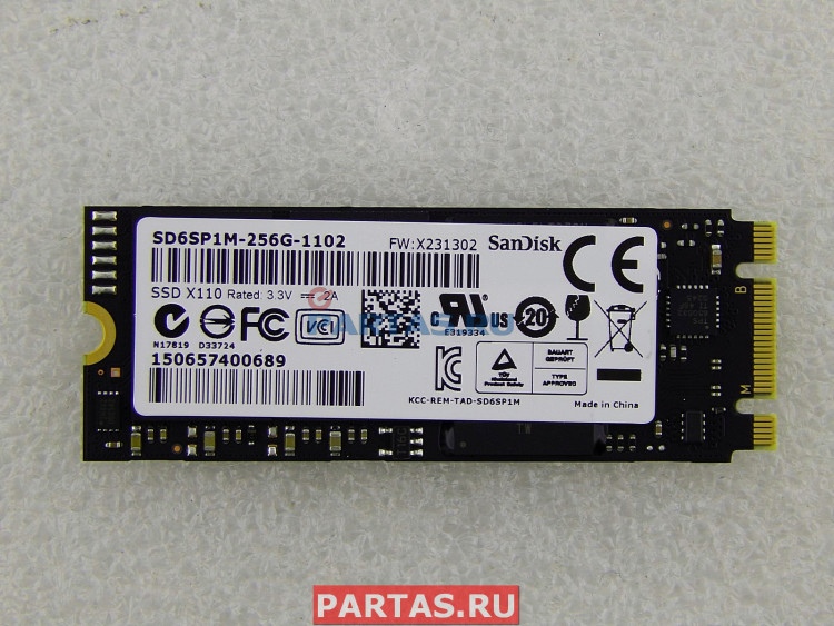 Жесткий диск SSD для Asus UX301LA, G750JZ, NX500JK, G750JY, ET2702IGKH, ET2702IGTH SD6SP1M-256G-1102