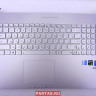 Топкейс с клавиатурой для ноутбука Asus N750JV 13NB0201AM0311 ( N750JV-1A TOP CASE ASSY US )
