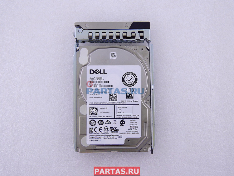 Жесткий диск с салазками Seagate Exos 7E2000 1 ТБ 2.5" ST1000NX0443