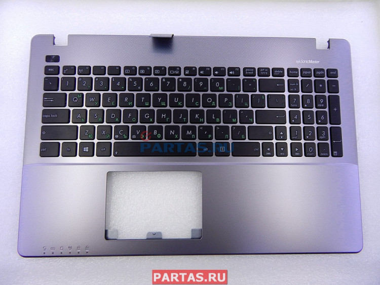 Верхняя часть корпуса (топкейс) с клавиатурой для ноутбука Asus X550LB 90NB02G1-R31BG0