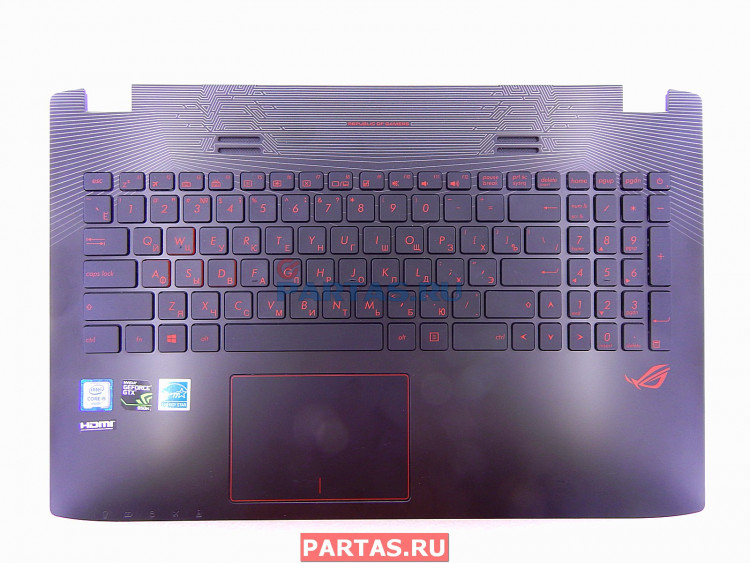 Топкейс с клавиатурой для ноутбука Asus GL552VX 90NB0AW1-R31RU0_( GL552VX-1A K/B_(RU)_MODULE/AS )