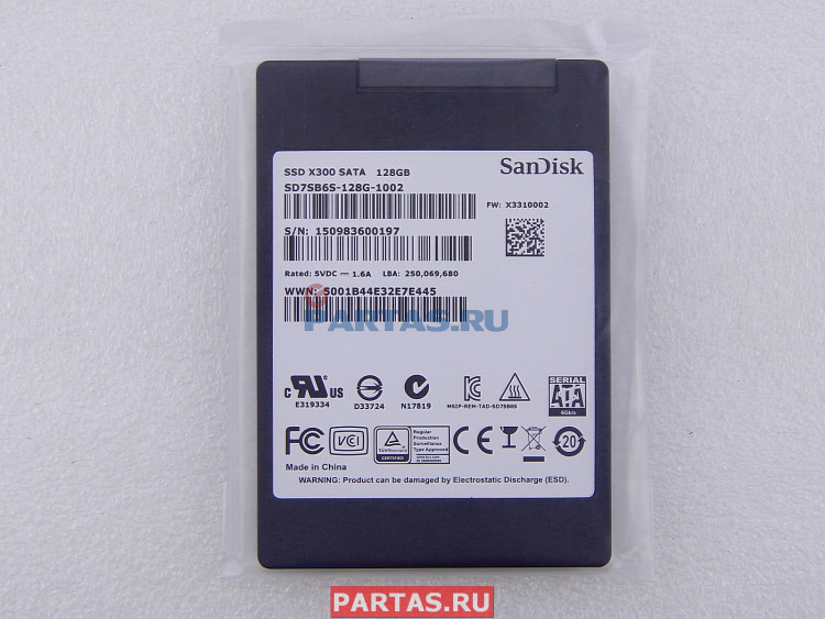 SATA SSD 03B01-00052100	 SANDISK 2.5' SD7SB6S-128G 