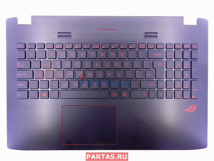 Топкейс с клавиатурой для ноутбука Asus GL552VX 90NB0AW1-R31UK0 (GL552VX-1A K/B_(UK)_MODULE/AS)		