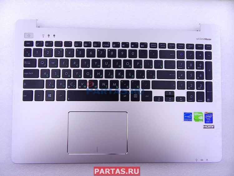 Топкейс с клавиатурой для ноутбука Asus S551LB 90NB02A0-R30190__ ( S551LB-1A K/B_(RU)_MODULE/AS )