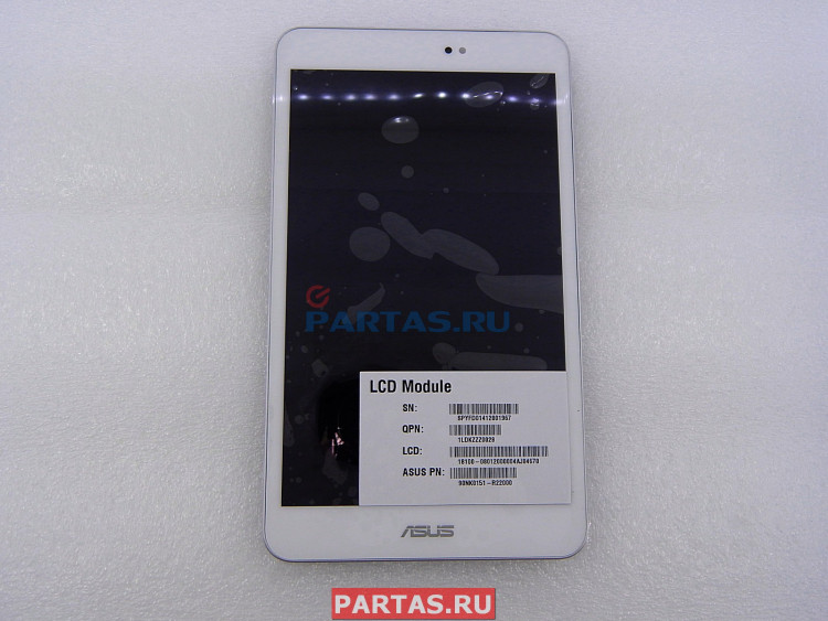 Дисплей с сенсором в сборе для планшета Asus ME581CL 90NK0151-R22000