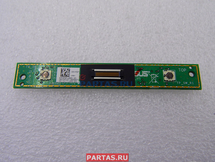 Плата тачпада с датчиком отпечатков пальцев для ноутбука Asus W90V 90R-NGCFP1000Y (W90V FINGERPRINT_BD.)