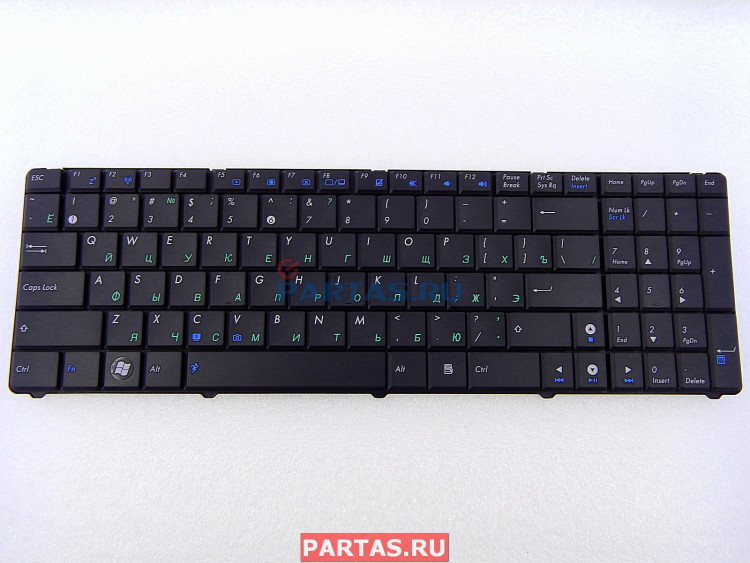 Клавиатура для ноутбука Asus K72, K52, N71, F50   04GNQX1KRU00-1 ( KEYBOARD 348mm UNIVERSAL(RU) )