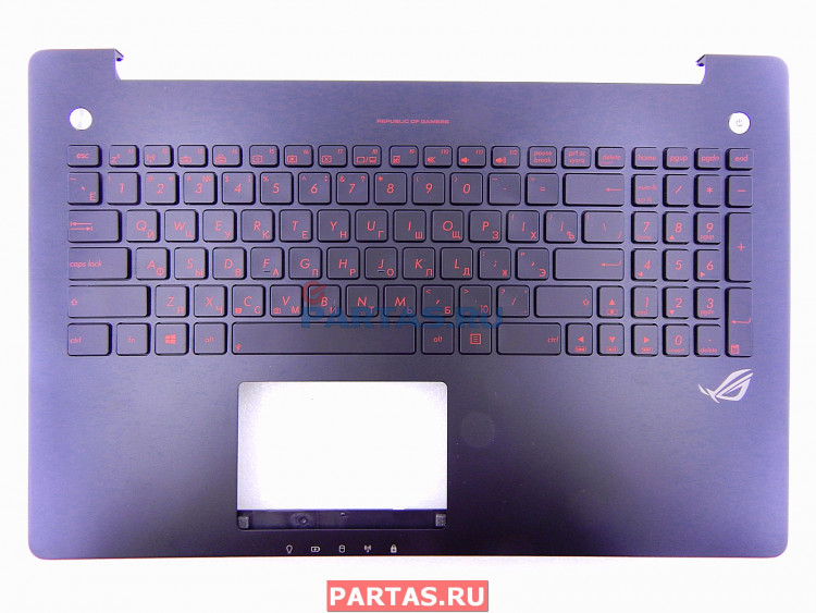 Топкейс с клавиатурой для ноутбука Asus G550JK 90NB04L3-R31RU0 ( G550JK-1C K/B_(RU)_MODULE/AS )