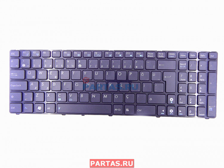 Клавиатура для ноутбука Asus K52JK 04GNV32KTU00-1 (KEYBOARD 348mm ISOLATION(TU))		