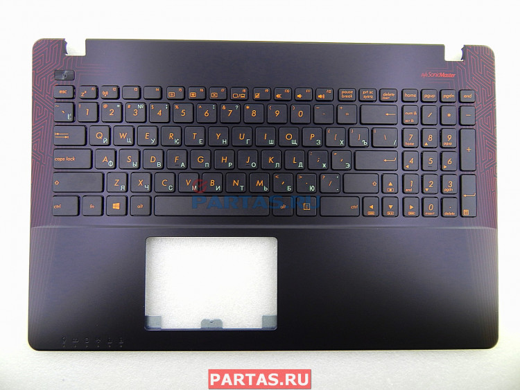 Топкейс с клавиатурой для ноутбука Asus X550VXK, X550VX 90NB0BBJ-R31RU2 ( X550VXK-3J K/B_(RU)_MODULE/AS )