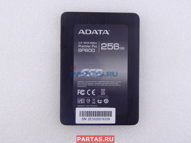 Жесткий диск SATA3 SSD ADATA SP600 256G