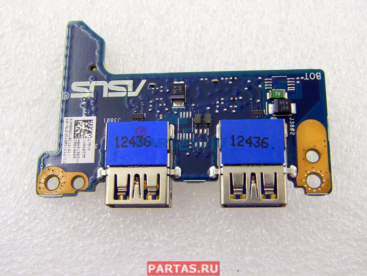USB плата для ноутбука Asus G75VX 90R-NLEUS1000Y ( G75VX USB_BD./AS (PARADE) )