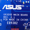 Материнская плата для ноутбука Asus UX32A 60-NYOMB1100-C01 (UX32A MAIN_BD._2G/I3-2367M/AS)