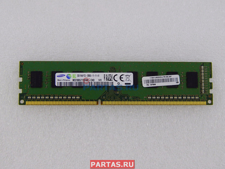 Оперативная память Samsung DDR3 1600 DIMM 2Gb M378B5773DH0-CK0
