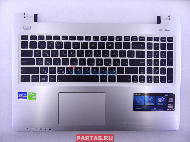 Топкейс с клавиатурой для ноутбука Asus K56CM 90R-NUH1K1L80Y ( K56CM-1A K/B_(RU)_MODULE/W8 )